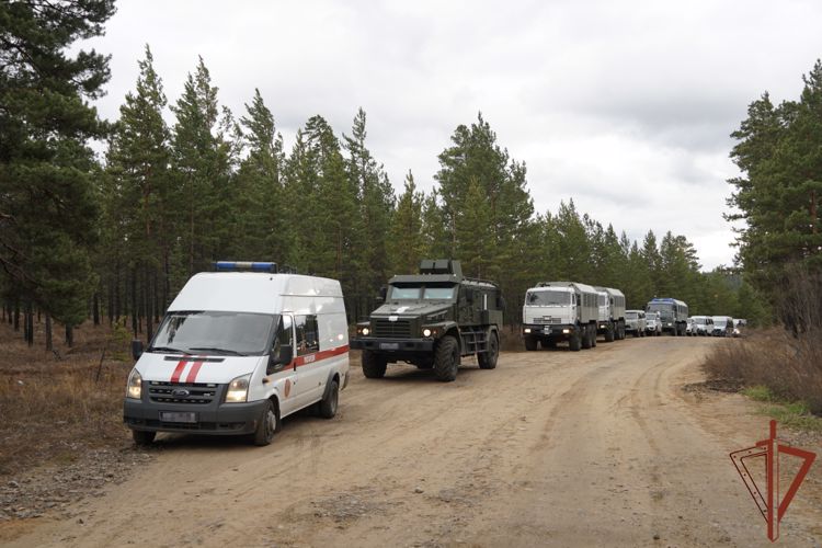 Росгвардия приняла участие в межведомственных учениях в Бурятии