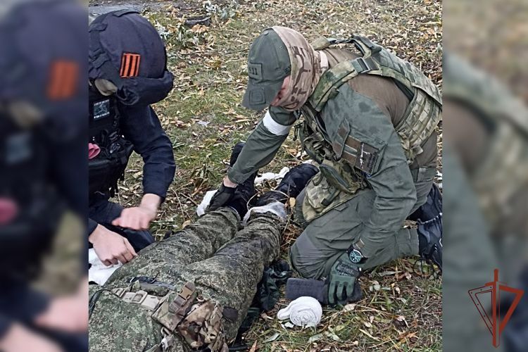 Спецназовцы Росгвардии — участники СВО совершенствовали знания по тактической медицине в Зауралье 