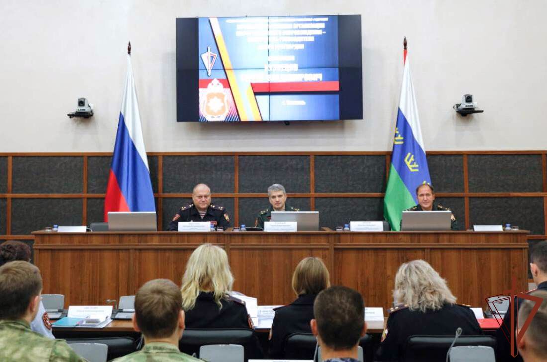 Учебно-методический сбор с начальниками пресс-служб Уральского округа Росгвардии завершился в Тюмени
