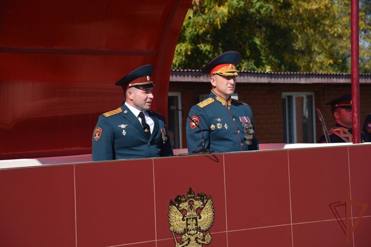 Боевое знамя нового образца вручено отдельному батальону Росгвардии в Ханкале