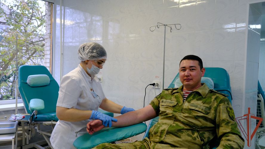 В Тамбове  росгвардейцы присоединились ко Всероссийскому донорскому марафону «Давай вступай!»