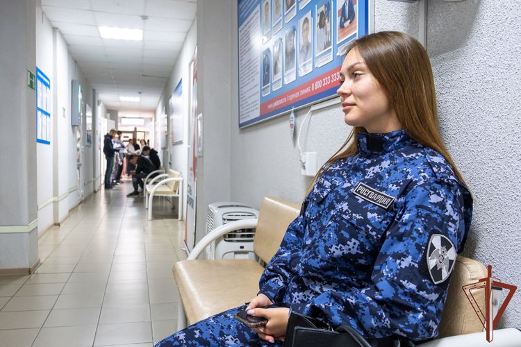 Более 11 литров крови  сдали росгвардейцы – участники акции «От сердца к сердцу»  в Краснодаре (видео)