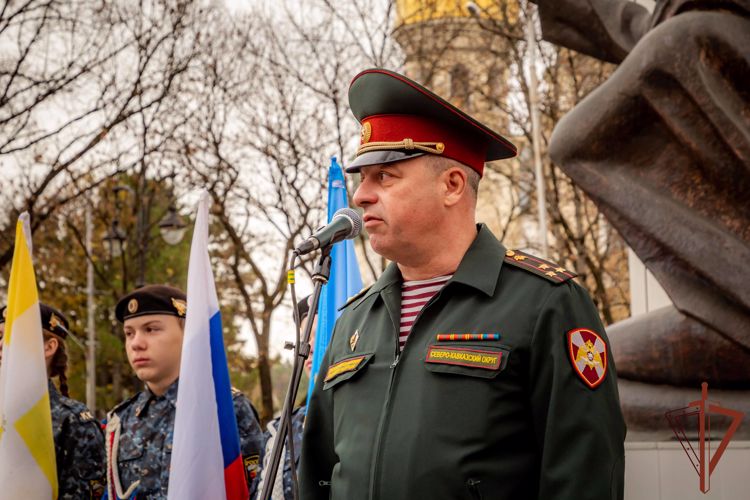 Представители Северо-Кавказского округа Росгвардии приняли участие в Дне призывника в Кисловодске
