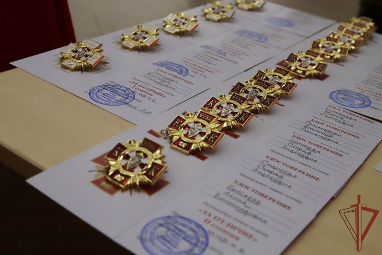 Росгвардейцы приняли торжественную клятву у кадет тульского учебного центра имени Героя России лейтенанта Евгения Рындина
