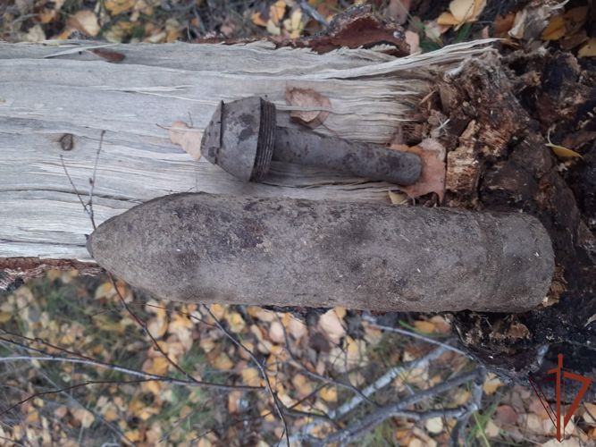 Снаряд времён Гражданской войны  обезвредили  специалисты Росгвардии на Южном Урале