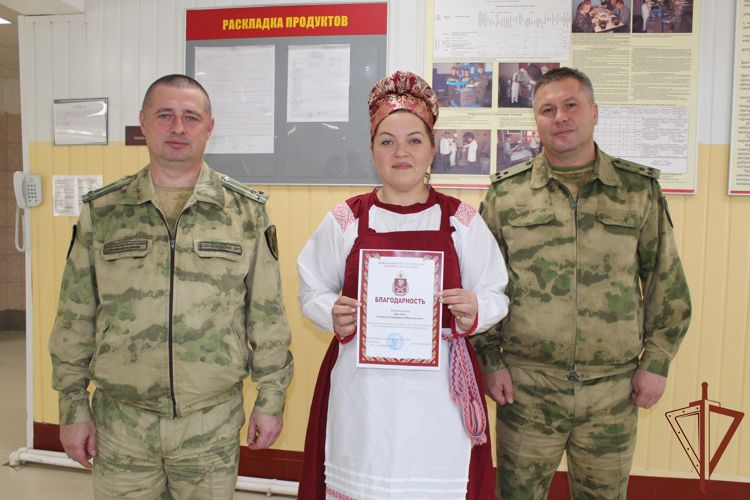 В Центре подготовки личного состава Северо-Западного округа Росгвардии повара отмечают свой профессиональный праздник
