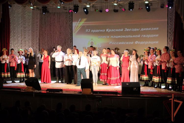 Концерт для участников боевых действий состоялся в озёрском соединении Росгвардии
