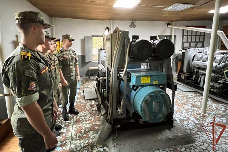 В грозненском соединении Росгвардии завершилась стажировка курсантов Военной академии МТО