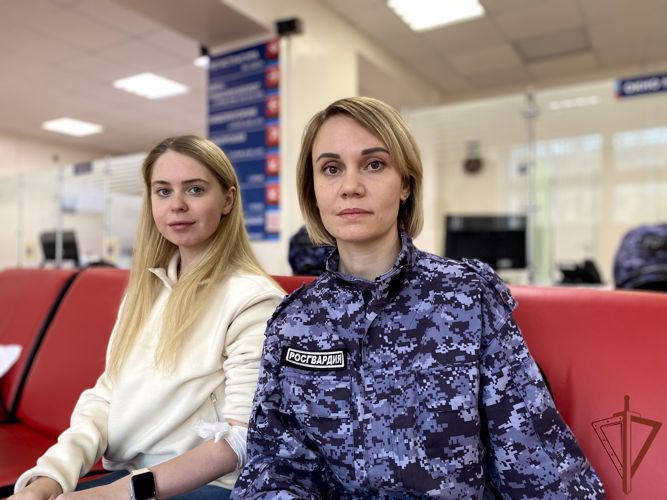 В Сыктывкаре росгвардейцы присоединились ко всероссийскому марафону донорства костного мозга