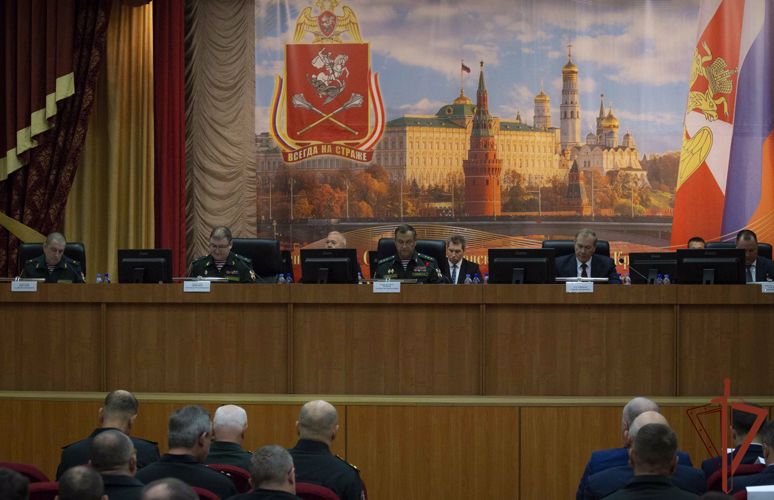 В Центральном округе Росгвардии состоялся военный совет