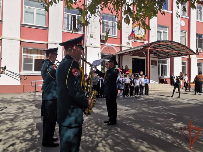  Первый кадетский класс Росгвардии открыли в Приморье 