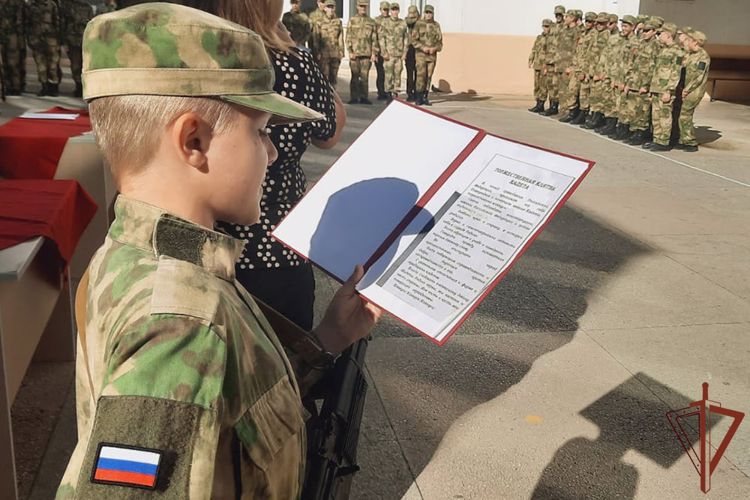 Росгвардейцы провели ряд патриотических мероприятий для донских, кубанских и крымских школьников 