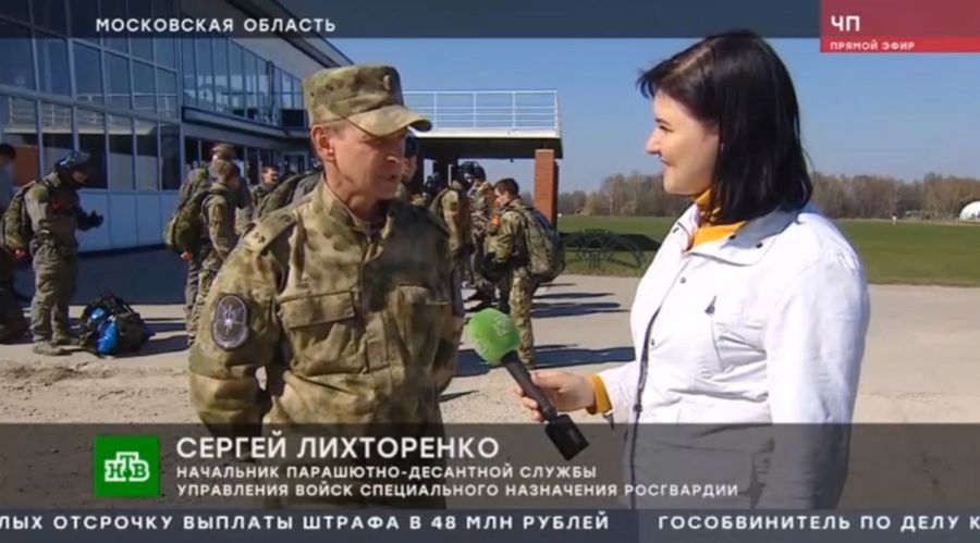 Росгвардия поздравляет телекомпанию НТВ с 30-летием