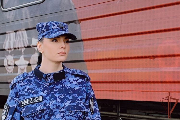 Росгвардия обеспечила безопасность пребывания «Поезда Победы» в Хакасии