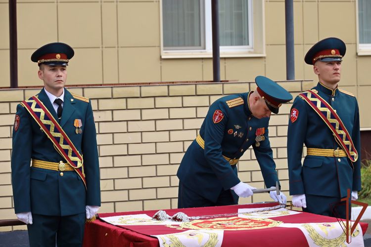 Воинской части Росгвардии в Казани вручено Боевое знамя