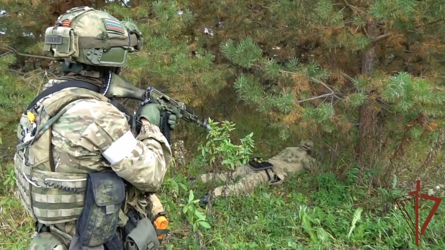 Сотрудники Росгвардии приняли участие в тактико-специальном учении  в Кировской области 