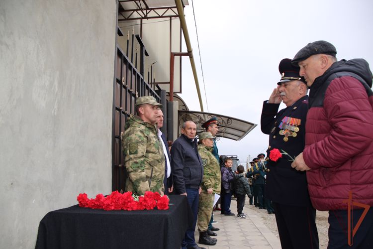 В Кабардино-Балкарии  увековечена память погибшего военнослужащего войск национальной гвардии Российской Федерации