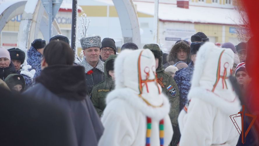 Росгвардейцы почтили память бойцов оленно-транспортных батальонов в Нарьян-Маре