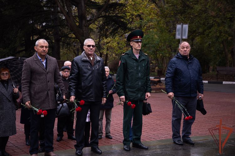 День ветерана войск правопорядка отметили в Южном округе Росгвардии