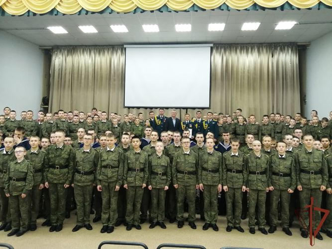 Ансамбль песни и пляски Северо-Западного округа Росгвардии выступил с концертом перед карельскими кадетами