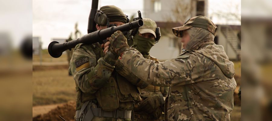 Росгвардия провела военно-полевой сбор с добровольцами Черноморского казачьего войска 