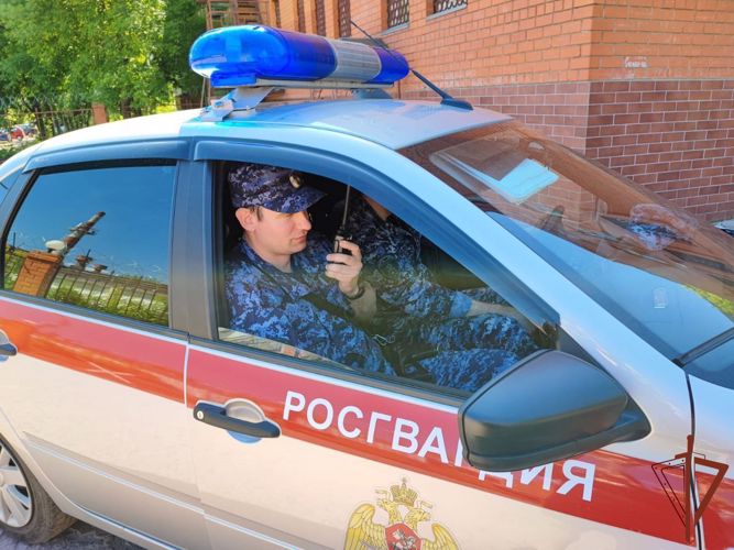 Сотрудники Росгвардии задержали подозреваемого в угрозе убийством