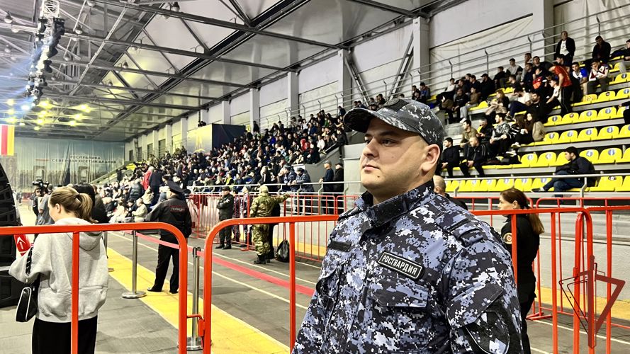 Росгвардейцы обеспечили правопорядок при проведении всероссийского турнира по вольной борьбе
