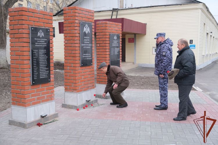 День ветерана войск правопорядка отметили росгвардейцы в ЦФО