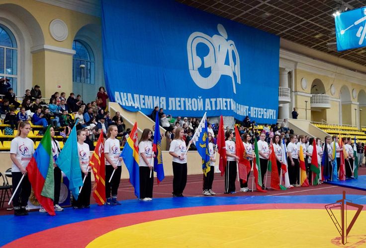 Состоялся турнир по женской вольной борьбе в Санкт-Петербурге