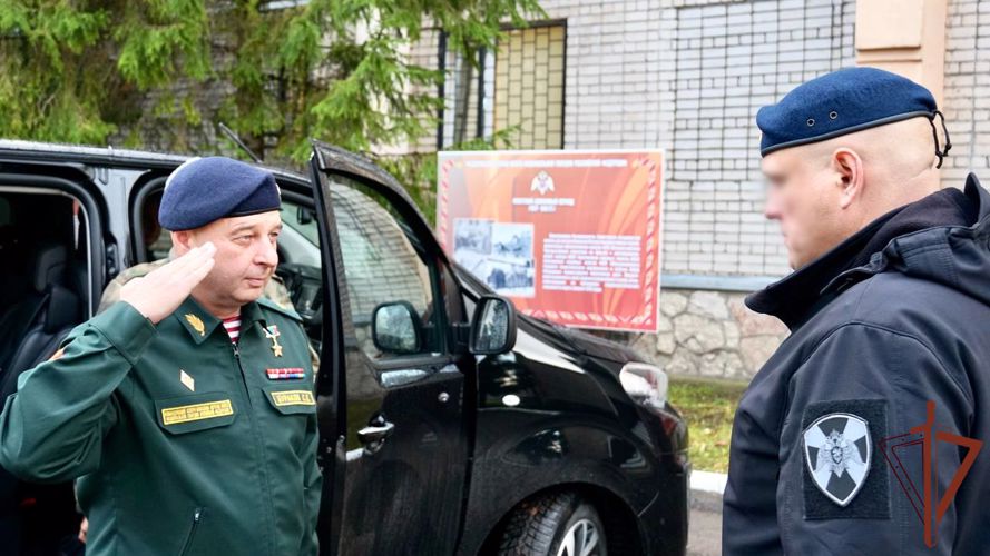 Командующий Северо-Западным округом Росгвардии совершил рабочую поездку в Псковскую область