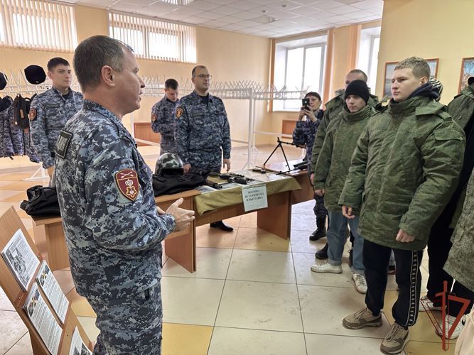 При участии Росгвардии прошли мероприятия по случаю всероссийского дня призывника в Сибири