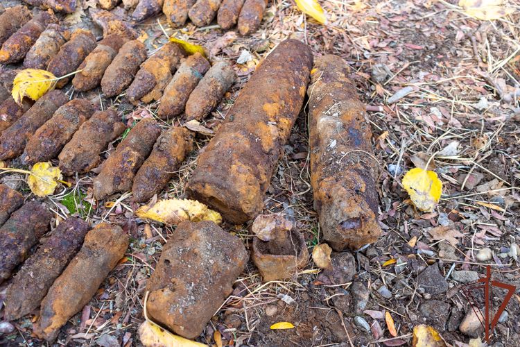 Около 500 боеприпасов периода ВОВ уничтожили на Кубани взрывотехники Росгвардии (видео)