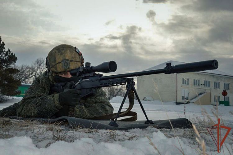 Сборы снайперов Сибирского округа войск национальной гвардии Российской Федерации проходят в Алтайском крае