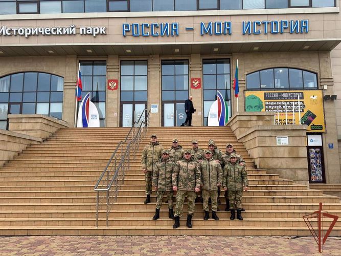 Росгвардейцы написали географический диктант в Дагестане