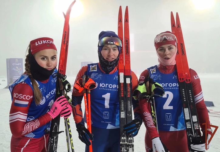 Спортсмены Росгвардии стали призерами соревнований по лыжным гонкам