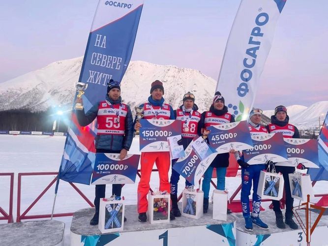 Спортсмены Росгвардии стали призерами соревнований по лыжным гонкам