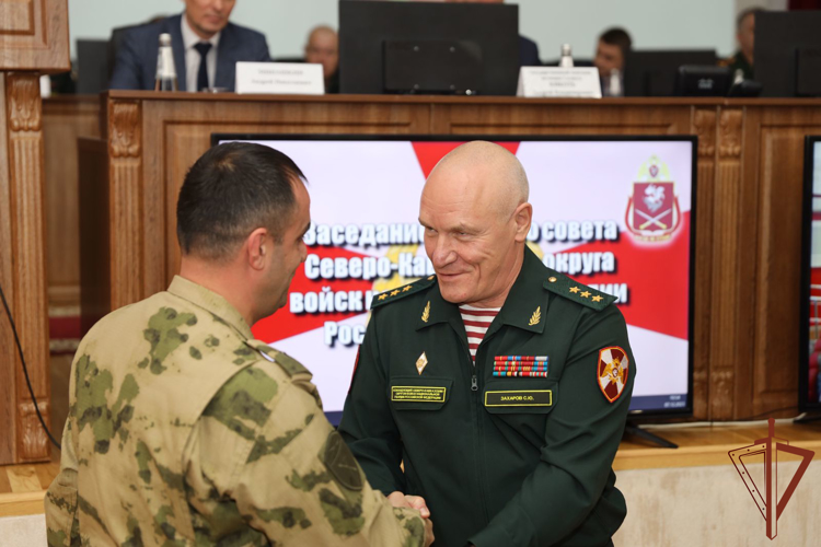 Итоговое заседание военного совета Северо-Кавказского округа Росгвардии состоялось в Пятигорске