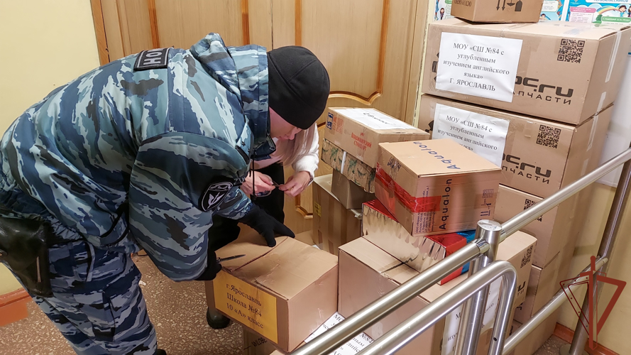 Концерт для участников СВО состоялся в подшефной школе Росгвардии в Ярославле