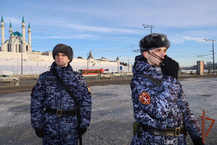Росгвардия продолжает выполнять задачи по обеспечению безопасности «Игр будущего» в Казани