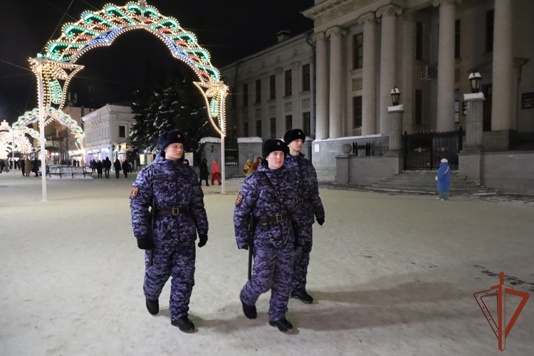 Росгвардия продолжает выполнять задачи по обеспечению безопасности «Игр будущего» в Казани