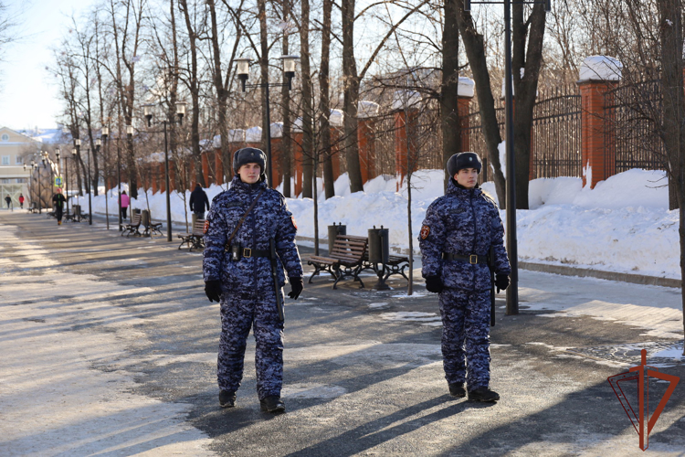 Росгвардия продолжает выполнять задачи по обеспечению безопасности «Игр будущего» в Казани