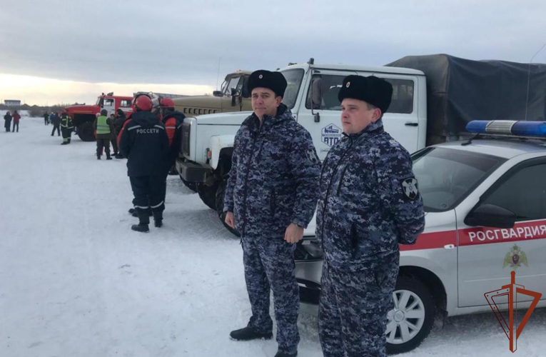 Росгвардейцы приняли участие в межведомственных учениях в Тюменской области