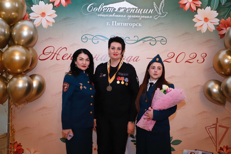 Офицер Росгвардии стала победителем конкурса «Женщина года» в Пятигорске