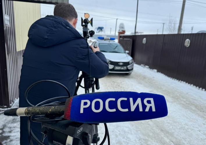 Росгвардия продемонстировала съемочной группе телеканала «Россия» действия по сигналу тревоги в Югре