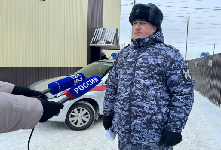 Росгвардия продемонстировала съемочной группе телеканала «Россия» действия по сигналу тревоги в Югре
