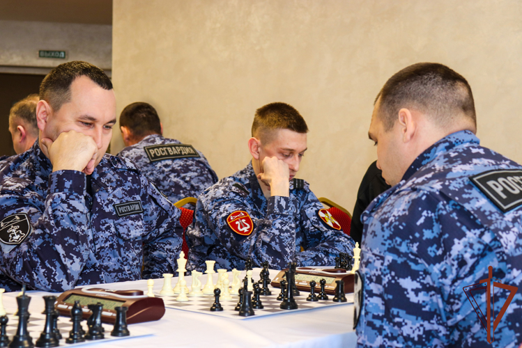 Чемпионат Приволжского округа Росгвардии по шахматам прошел в Йошкар-Оле