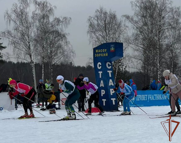 Спортсмены Росгвардии стали победителями и призерами соревнований «Динамовская лыжня - 2024»