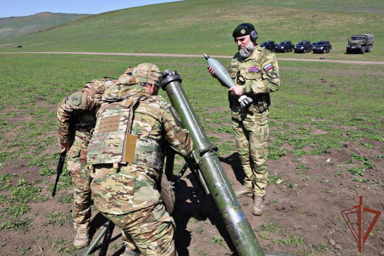 Тактико-специальные занятия Росгвардии прошли в Чеченской Республике