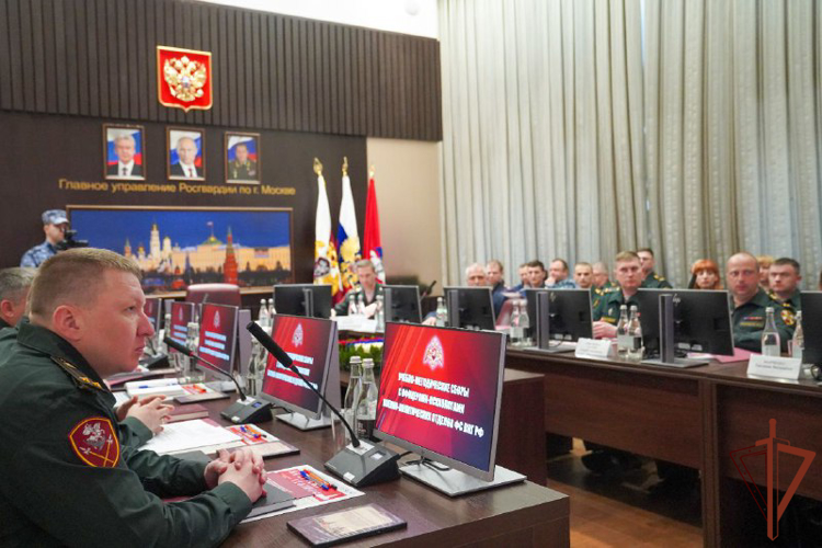 Учебно-методический сбор с военными психологами Росгвардии прошел в Москве (видео)