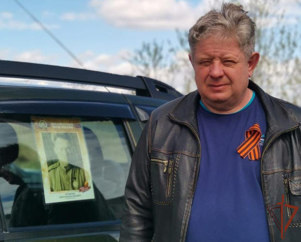 Ветераны Росгвардии поддержали всероссийскую акцию «Бессмертный автополк» на Урале